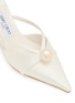 细节 - 点击放大 - JIMMY CHOO - Ana 50 Satin Mules
