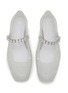 细节 - 点击放大 - JIMMY CHOO - Jelly Crystal Embellished Mary Jane Flats