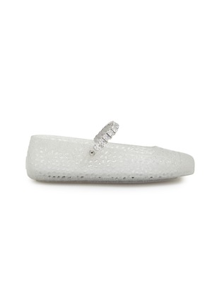 首图 - 点击放大 - JIMMY CHOO - Jelly Crystal Embellished Mary Jane Flats