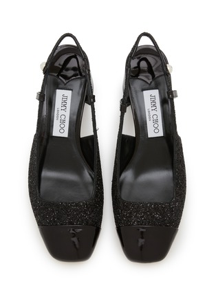 细节 - 点击放大 - JIMMY CHOO - Elisa 45 Leather Slingback Pumps