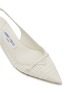 细节 - 点击放大 - JIMMY CHOO - Amita 45 Leather Slingback Pumps