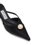 细节 - 点击放大 - JIMMY CHOO - Ana 50 Satin Mules