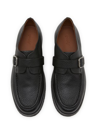 细节 - 点击放大 - MARSÈLL - MOCCAR 皮革莫卡辛平底鞋