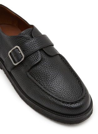 细节 - 点击放大 - MARSÈLL - MOCCAR 皮革莫卡辛平底鞋