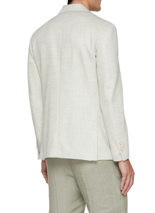 背面 - 点击放大 - LARDINI - Single Breasted Notch Lapel Blazer
