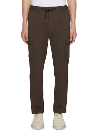 首图 - 点击放大 - HERNO - Waffle Texture Stretch Cargo Pants