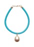 首图 - 点击放大 - JEWELMER - Mon Secret Golden South Sea Pearl 18K Gold Leather Cord Bracelet