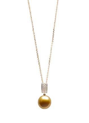 首图 - 点击放大 - JEWELMER - Les Classiques 18K Gold Diamond Golden South Sea Pearl Necklace