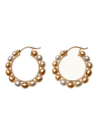 首图 - 点击放大 - JEWELMER - Les Classiques Golden South Sea Pearl 18K Gold Earrings