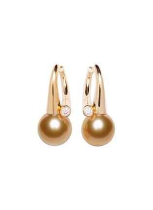 首图 - 点击放大 - JEWELMER - Comète Golden South Sea Pearl 18K Gold Earrings