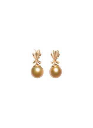 首图 - 点击放大 - JEWELMER - Les Classiques Golden South Sea Pearl 18K Gold Earrings