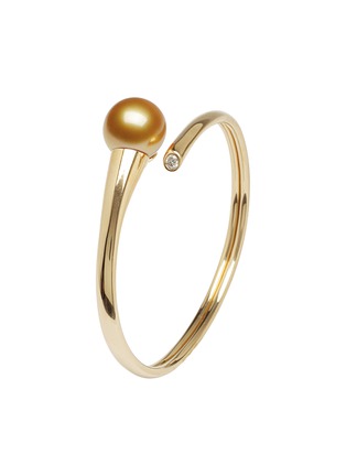 首图 - 点击放大 - JEWELMER - Comète Golden South Sea Pearl 18K Gold Bangle