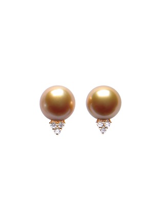 首图 - 点击放大 - JEWELMER - Les Classiques Golden South Sea Pearl 18K Gold Earrings