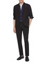 模特儿示范图 - 点击放大 - EQUIL - Packable Active Uniform Single Breasted Blazer
