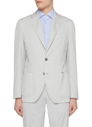首图 - 点击放大 - EQUIL - Garment Dyed Single Breasted Unlined Blazer