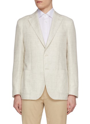 首图 - 点击放大 - EQUIL - Single Breasted Linen Wool Blazer