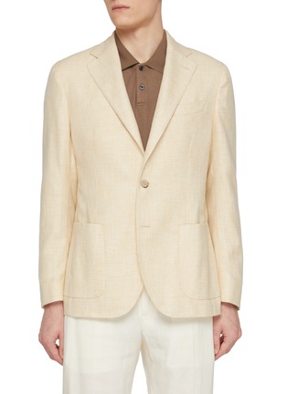 首图 - 点击放大 - EQUIL - Notch Lapel Cotton Linen Wool Blazer