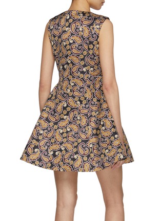 背面 - 点击放大 - JW ANDERSON - Circle Skirt Henley Dress