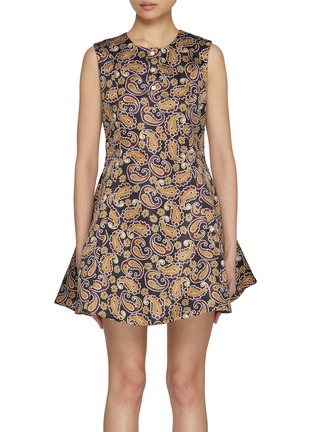 首图 - 点击放大 - JW ANDERSON - Circle Skirt Henley Dress