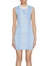首图 - 点击放大 - JW ANDERSON - Layered Neck Mini Shift Dress