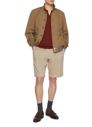 模特儿示范图 - 点击放大 - VALSTAR - Valstarino Packable Button Up Jacket