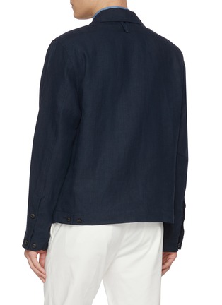 背面 - 点击放大 - VALSTAR - Mickey Linen Coach Jacket