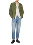 模特儿示范图 - 点击放大 - VALSTAR - Mickey Linen Coach Jacket