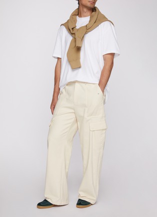 背面 - 点击放大 - SKIMS - Heavyweight Cotton Relaxed T-shirt