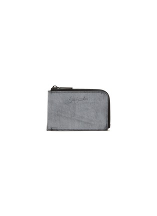 首图 - 点击放大 - DISCORD YOHJI YAMAMOTO - Short Zip Leather Wallet