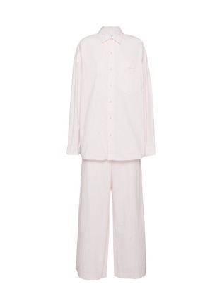 首图 - 点击放大 - SKIMS - COTTON POPLIN 居家服长袖套装