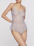 模特儿示范图 - 点击放大 - SKIMS - SPRING INTIMATES 连体衣