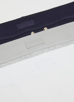  - SKIMS - COTTON RIB 平角短裤三件套