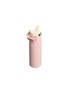 细节 –点击放大 - STANLEY - The IceFlow™ AeroLight Flip Straw Lid Bottle 24 Oz — Peach Whip Gloss