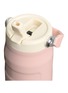 细节 –点击放大 - STANLEY - The IceFlow™ AeroLight Flip Straw Lid Bottle 24 Oz — Peach Whip Gloss