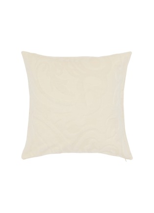 首图 –点击放大 - FRETTE - Luxury Alpaca Paisley Cushion Cover — Milk