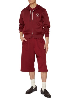 模特儿示范图 - 点击放大 - ADIDAS - X WALES BONNER 连帽拉链夹克