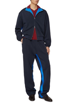 模特儿示范图 - 点击放大 - ADIDAS - X WALES BONNER 立领拉链夹克