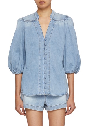 首图 - 点击放大 - ZIMMERMANN - Lucky Denim Blouse