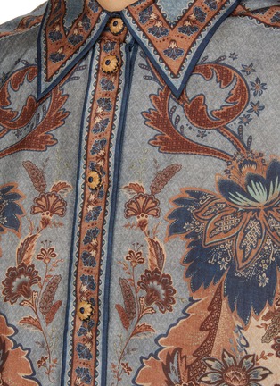  - ZIMMERMANN - Ascension Manstyle Silk Shirt