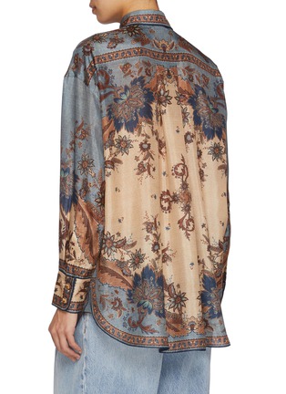 背面 - 点击放大 - ZIMMERMANN - Ascension Manstyle Silk Shirt