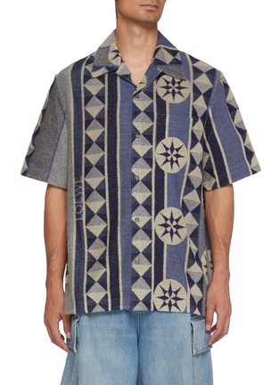 首图 - 点击放大 - LOEWE - Compass Print Shirt