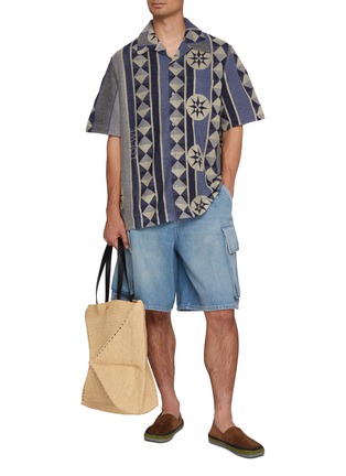 模特儿示范图 - 点击放大 - LOEWE - Compass Print Shirt