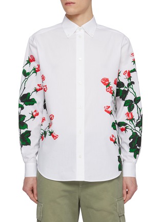 首图 - 点击放大 - LOEWE - Rose Printed Shirt
