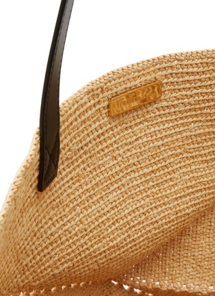 细节 - 点击放大 - LOEWE - Extra Large Puzzle Fold Raffia Tote Bag