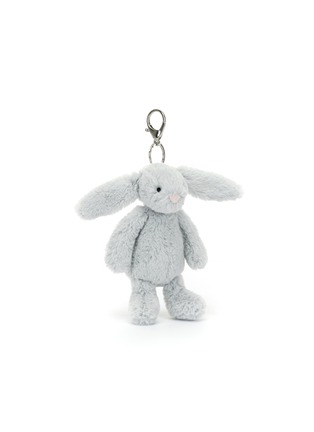 细节 –点击放大 - JELLYCAT - Bashful Bunny Bag Charm — Silver