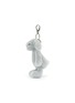 细节 –点击放大 - JELLYCAT - Bashful Bunny Bag Charm — Silver