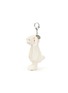 细节 –点击放大 - JELLYCAT - Blossom Bunny Berry Bag Charm — Cream