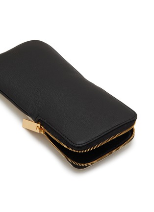 细节 - 点击放大 - L/UNIFORM - Canvas Leather Glasses Case N°65