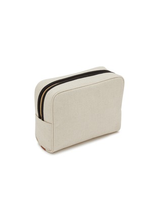 模特儿示范图 - 点击放大 - L/UNIFORM - Canvas Toiletry Bag N°19