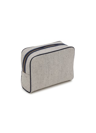 模特儿示范图 - 点击放大 - L/UNIFORM - Canvas Toiletry Bag N°19